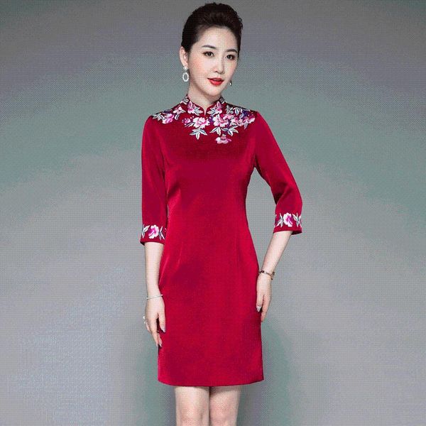 ethnic clothing 2021 traditional cheongsam chinese dress wedding dresses for women, Red
ethnic clothing 2021 traditional cheongsam chinese dress wedding dresses for women, Red