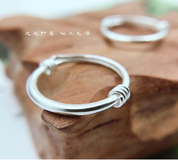 zuyin 999 smooth winding adjustable lette simple fashion ring for girlfriends and lovers, Silver
zuyin 999 smooth winding adjustable lette simple fashion ring for girlfriends and lovers, Silver