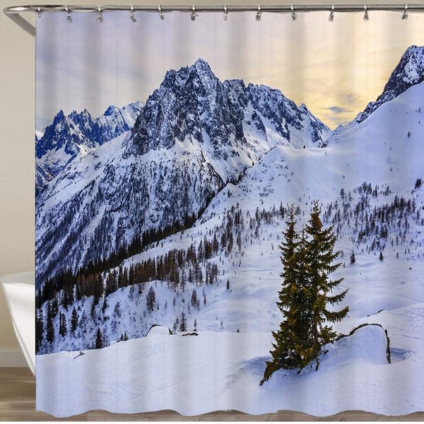 shower curtain set with 12 hooks,landscape of snowy mountain at sunset pine trees tranquil in winter theme,decorative bath
shower curtain set with 12 hooks,landscape of snowy mountain at sunset pine trees tranquil in winter theme,decorative bath
