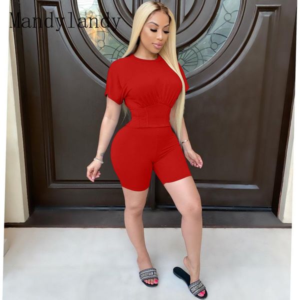 women's tracksuits mandylandy short sleeve o-neck t-shirt + high waist straight shorts suit summer fashion solid color slim, Gray
women's tracksuits mandylandy short sleeve o-neck t-shirt + high waist straight shorts suit summer fashion solid color slim, Gray