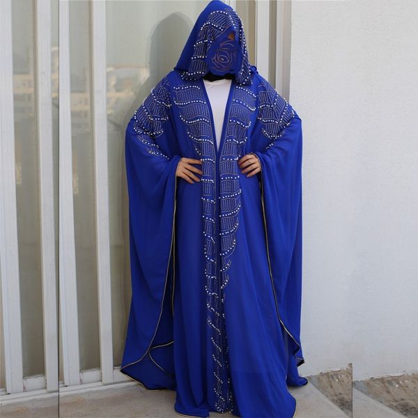 dresses super size new style african women's dashiki fashion drill beads lengthened hooded cape long dress, Black;gray
dresses super size new style african women's dashiki fashion drill beads lengthened hooded cape long dress, Black;gray
