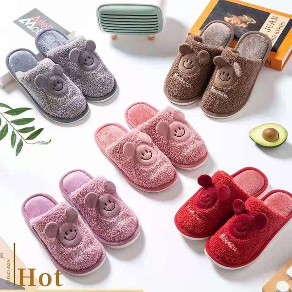 slippers xej winter women for home couple women's sabot shoes plush soft slipper men, Black
slippers xej winter women for home couple women's sabot shoes plush soft slipper men, Black