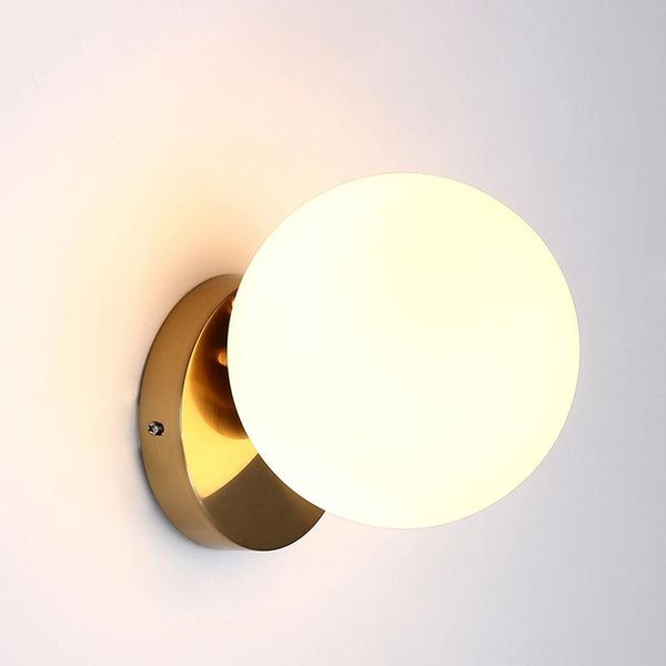 wall lamp contemporary nordic light sconce white glass ball gold led indoor lights home corridor bedside el restaurant
wall lamp contemporary nordic light sconce white glass ball gold led indoor lights home corridor bedside el restaurant