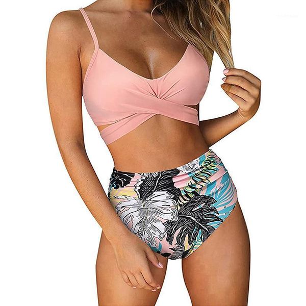 women's swimwear 2021 european and american bikini swimsuit ladies split high waist pants, White;black
women's swimwear 2021 european and american bikini swimsuit ladies split high waist pants, White;black