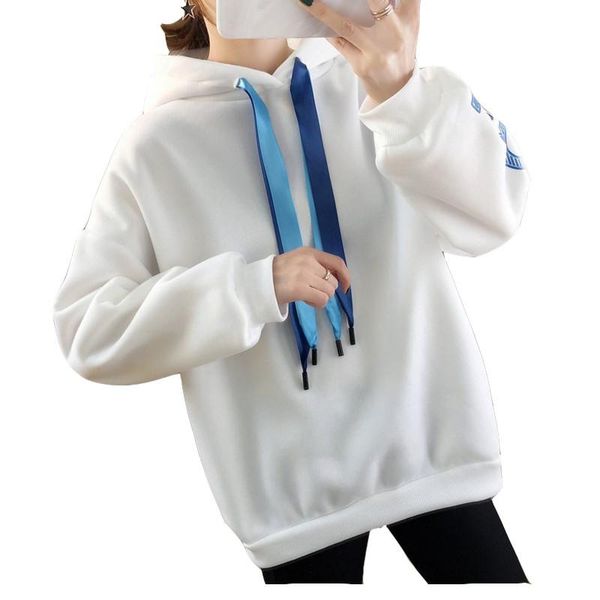 women's hoodies & sweatshirts zuolunouba autumn and winter korean version of loose women hoodie plus velvet thick letters lace casual, Black
women's hoodies & sweatshirts zuolunouba autumn and winter korean version of loose women hoodie plus velvet thick letters lace casual, Black