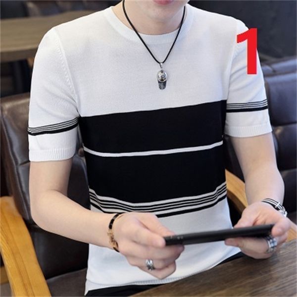 men's t-shirts summer thin section slim hollow compassionate korean trend ice silk half sleeve iugh, White;black
men's t-shirts summer thin section slim hollow compassionate korean trend ice silk half sleeve iugh, White;black