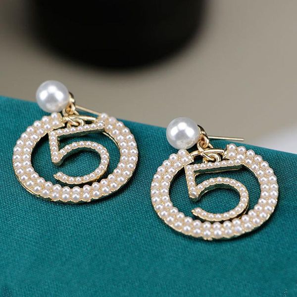 stud design pearl earrings number 5 big round drop jewelry accessories girl party wedding gift s925 needle, Golden;silver
stud design pearl earrings number 5 big round drop jewelry accessories girl party wedding gift s925 needle, Golden;silver