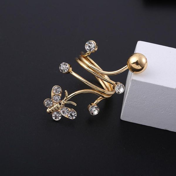 wedding rings butterfly rhinestone opening female ring size adjustable fashion temperament jewelry ornament, Slivery;golden
wedding rings butterfly rhinestone opening female ring size adjustable fashion temperament jewelry ornament, Slivery;golden