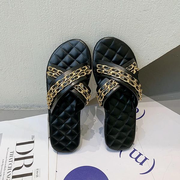 slippers summer the fashion women's flip flops 2021 solid color all-match round head comfortable open toe sandals flat shallow shoes, Black
slippers summer the fashion women's flip flops 2021 solid color all-match round head comfortable open toe sandals flat shallow shoes, Black