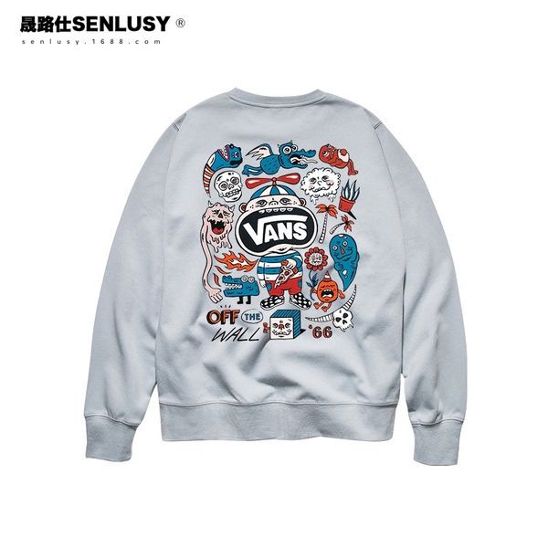 autumn and winter round neck sweater men's fashion brand graffiti printing loose street hip hop student couple pullover jacket new, Black
autumn and winter round neck sweater men's fashion brand graffiti printing loose street hip hop student couple pullover jacket new, Black