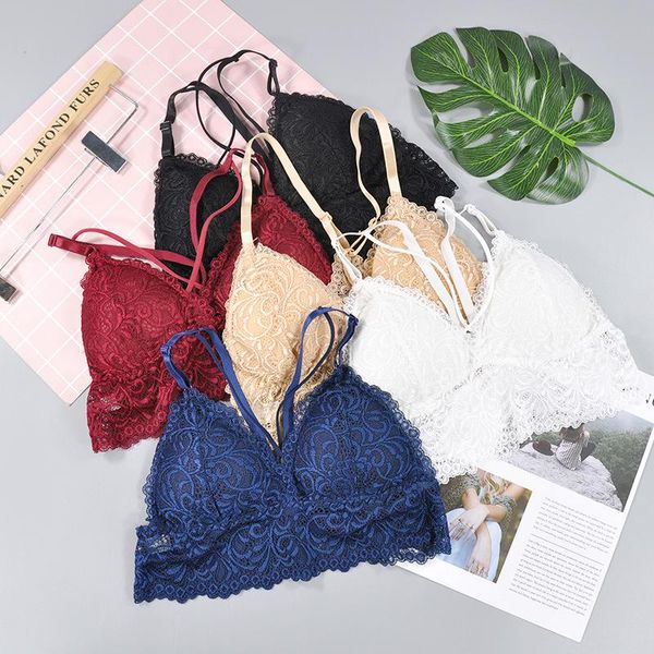 bras lace floral hollow for women triangle cup seamless push up brassiere female lingerie padding bralette femme, Red;black
bras lace floral hollow for women triangle cup seamless push up brassiere female lingerie padding bralette femme, Red;black