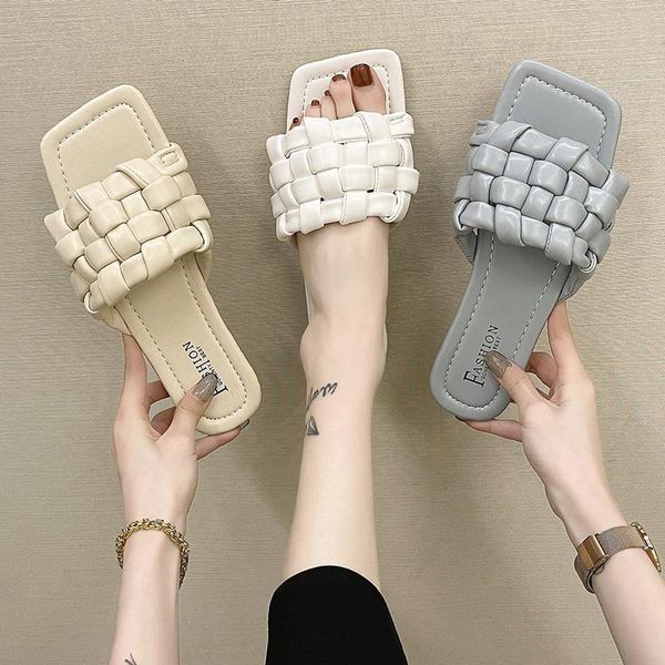 slippers casual shoes woman 2021 pantofle luxury soft flat fashion slides rome basic pu concise so, Black
slippers casual shoes woman 2021 pantofle luxury soft flat fashion slides rome basic pu concise so, Black