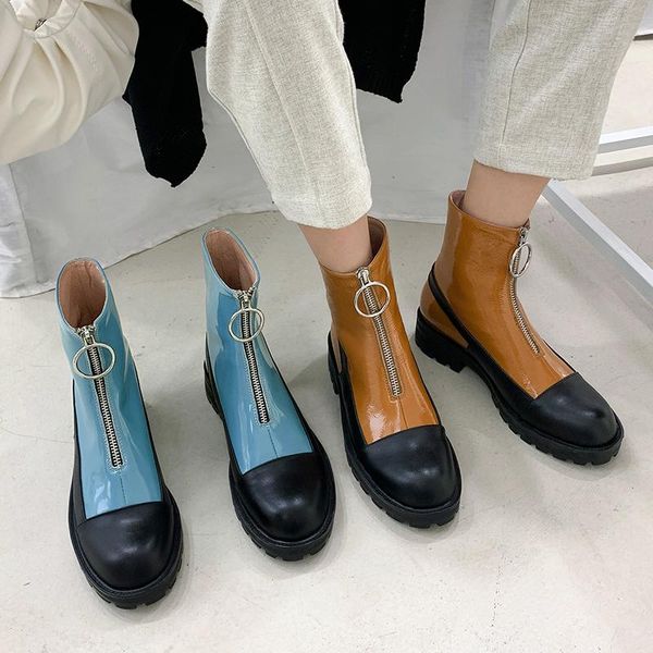 boots 2021 women fashion ankle warm autumn winter genuine leather short high heeled zipper yellow blue shoes woman 40, Black
boots 2021 women fashion ankle warm autumn winter genuine leather short high heeled zipper yellow blue shoes woman 40, Black