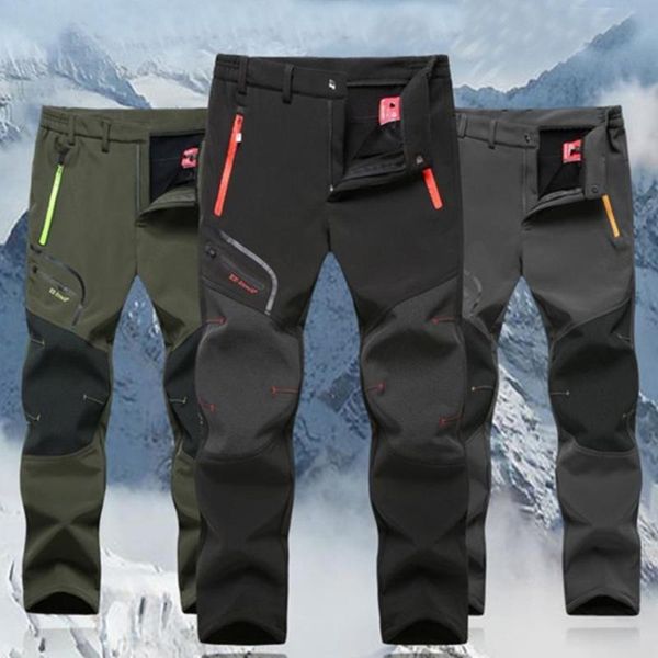 men's pants winter mens trousers outdoor fleece waterproof soft shell ski chunky warm hiking camping fishing sports, Black
men's pants winter mens trousers outdoor fleece waterproof soft shell ski chunky warm hiking camping fishing sports, Black
