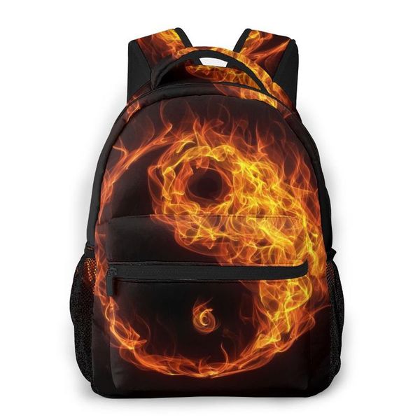 style backpack boy teenagers nursery school bag yin yang sign in fire flame back to bags
style backpack boy teenagers nursery school bag yin yang sign in fire flame back to bags