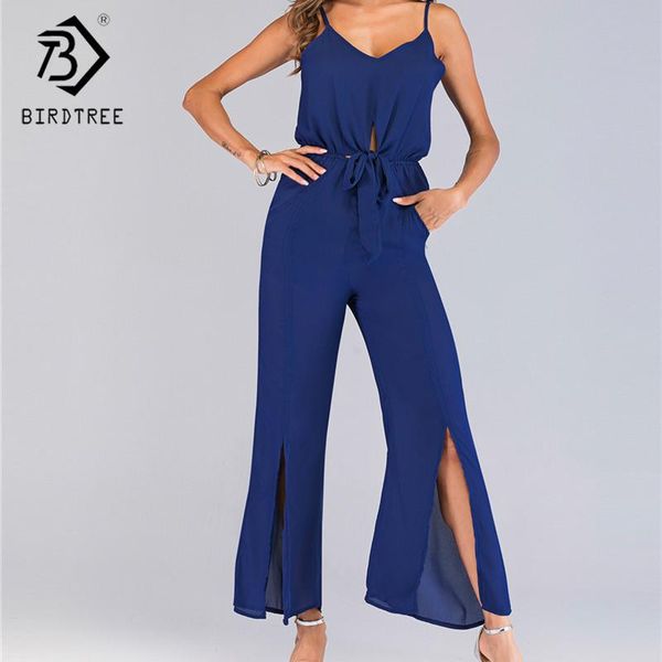 women's jumpsuits & rompers summer 2021 blue jumpsuit women spaghetti strap v-neck cutout backless high waist lace up pants d04702y, Black;white
women's jumpsuits & rompers summer 2021 blue jumpsuit women spaghetti strap v-neck cutout backless high waist lace up pants d04702y, Black;white