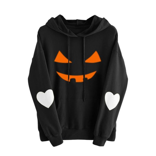 women's hoodies & sweatshirts long sleeve halloween pumpkin drawstring pocket hoodie womens o neck streetwear casual harajuku loose g3, Black
women's hoodies & sweatshirts long sleeve halloween pumpkin drawstring pocket hoodie womens o neck streetwear casual harajuku loose g3, Black
