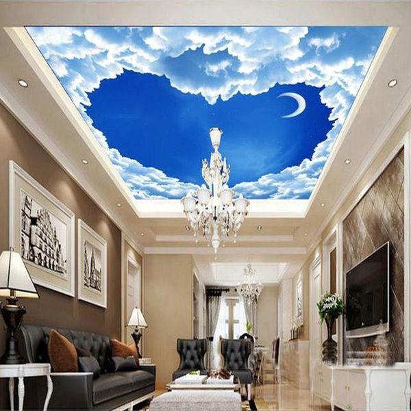 wallpapers dropship custom 3d mural wallpaper heart shaped blue sky white clouds ceiling frescoes living room bedroom celling
wallpapers dropship custom 3d mural wallpaper heart shaped blue sky white clouds ceiling frescoes living room bedroom celling