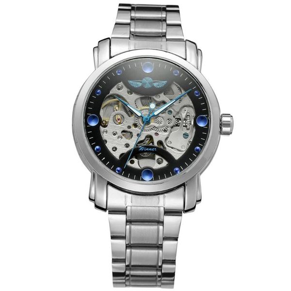 winner blue ocean fashion casual designer stainless steel men skeleton watches mechanical automatic watch wristwatches, Slivery;brown
winner blue ocean fashion casual designer stainless steel men skeleton watches mechanical automatic watch wristwatches, Slivery;brown