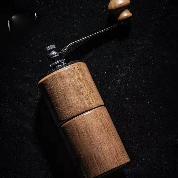 manual coffee grinders wooden grinder bean grinding stainless steel ceramic mechanism adjustable burr coffe tools
manual coffee grinders wooden grinder bean grinding stainless steel ceramic mechanism adjustable burr coffe tools