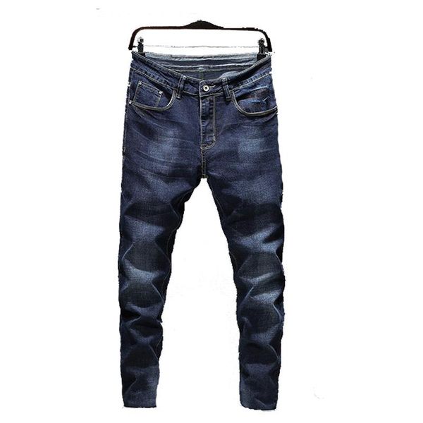 men's jeans four seasons large size all-match slim small straight young fashion long pants, Blue
men's jeans four seasons large size all-match slim small straight young fashion long pants, Blue