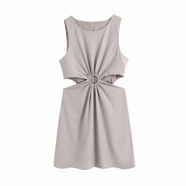casual dresses summer women dress 2021 fashion o-neck sleeveless hollow out modern lady mini, Black;gray
casual dresses summer women dress 2021 fashion o-neck sleeveless hollow out modern lady mini, Black;gray