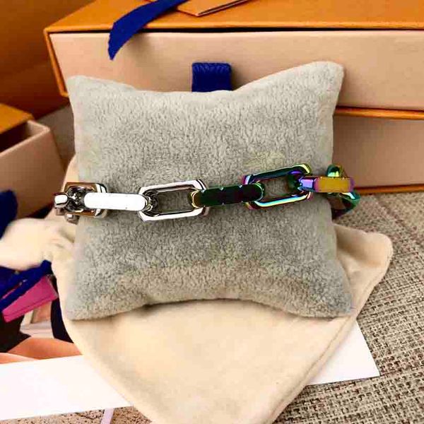 luxurys link chains fashion new women chain bracelet designers lady colorful arty gift bracelets, Black
luxurys link chains fashion new women chain bracelet designers lady colorful arty gift bracelets, Black