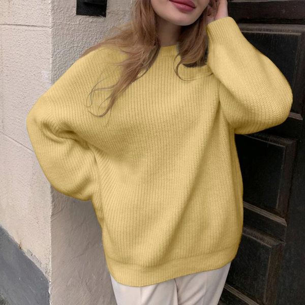 women's sweaters cashmere soft loose knitted solid female pullovers knitwear thicken warm o-neck 2021 winter autumn basic jumper, White;black
women's sweaters cashmere soft loose knitted solid female pullovers knitwear thicken warm o-neck 2021 winter autumn basic jumper, White;black