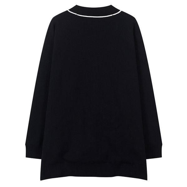 women's sweaters maisie women cardigan spring autumn solid striped long sleeve v-neck loose elegant high street chic fashion s ijj, White;black
women's sweaters maisie women cardigan spring autumn solid striped long sleeve v-neck loose elegant high street chic fashion s ijj, White;black