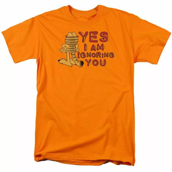 garfield yes i am t shirt mens licensed cat jim davis comics tee orange, White;black
garfield yes i am t shirt mens licensed cat jim davis comics tee orange, White;black