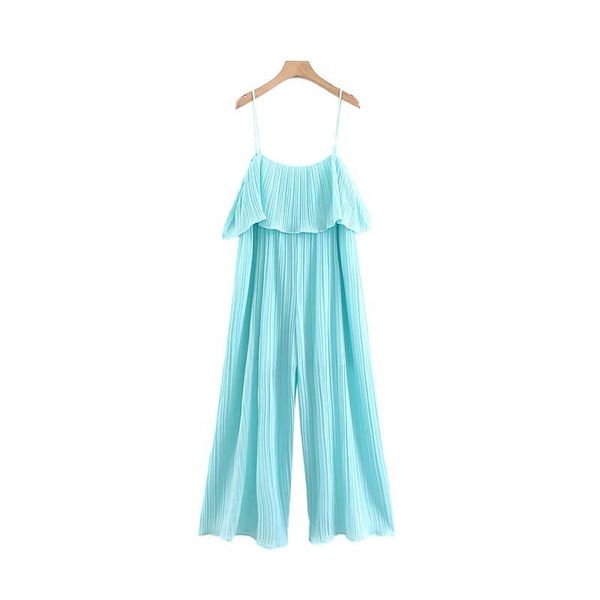 women's jumpsuits & rompers women casual chiffon solid pleated ruffles sleeveless backless female stylish playsuits ka799, Black;white
women's jumpsuits & rompers women casual chiffon solid pleated ruffles sleeveless backless female stylish playsuits ka799, Black;white