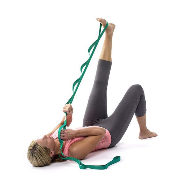 2.5 m assisted yoga stretch strength resistance pull band flexible belt with 4 colors bands
2.5 m assisted yoga stretch strength resistance pull band flexible belt with 4 colors bands