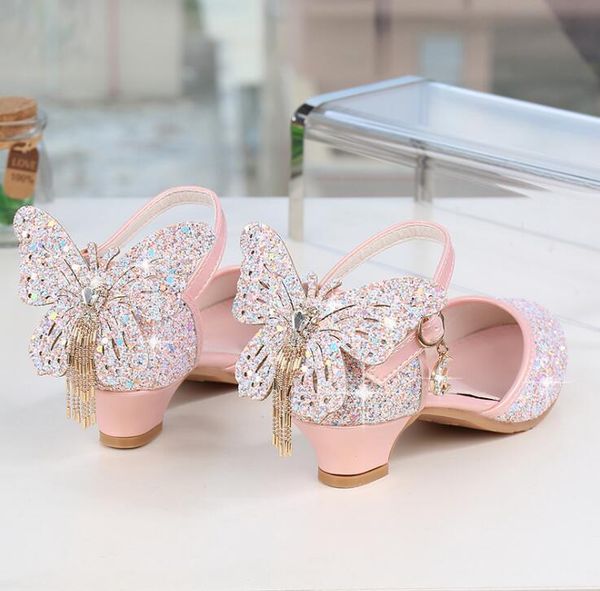 sandals princess kids leather shoes for girls glitter butterfly knot dress banquet party children high heel shoe, Black;red
sandals princess kids leather shoes for girls glitter butterfly knot dress banquet party children high heel shoe, Black;red