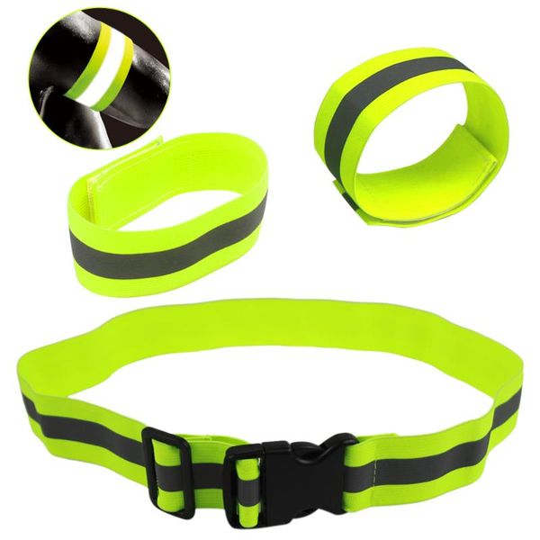 2pcs cycling waist belt high visibility reflective armbands with night running walking reflector safety gear bike lights
2pcs cycling waist belt high visibility reflective armbands with night running walking reflector safety gear bike lights