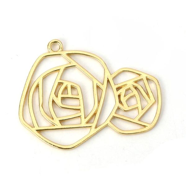pendants doreen box zinc based alloy open back bezel for resin gold color sweet rose flower 53mm(2 1/8") x 42mm(1 5/8"), 5 pcs, Black
pendants doreen box zinc based alloy open back bezel for resin gold color sweet rose flower 53mm(2 1/8") x 42mm(1 5/8"), 5 pcs, Black