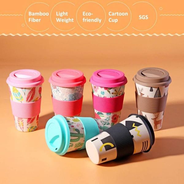 mugs 400ml arrival reusable bamboo fibre coffee cup creative fashion tea mug wheat straw travel with silicone lid
mugs 400ml arrival reusable bamboo fibre coffee cup creative fashion tea mug wheat straw travel with silicone lid
