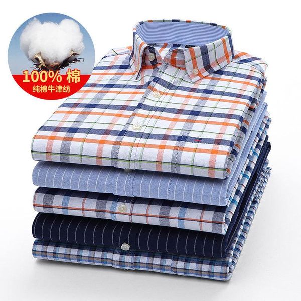 men's short-sleeved shirts casual slim-fit oxford cotton striped plaid shirt factory direct wholesale for men clothing, White;black
men's short-sleeved shirts casual slim-fit oxford cotton striped plaid shirt factory direct wholesale for men clothing, White;black