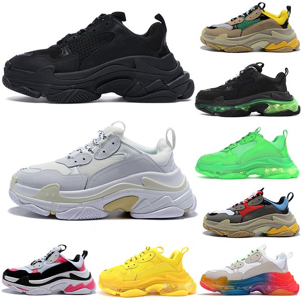 sneakers triple s designer flat casual dad shoes for men women 17fw paris black beige platform vintage old crystal clear sole
sneakers triple s designer flat casual dad shoes for men women 17fw paris black beige platform vintage old crystal clear sole