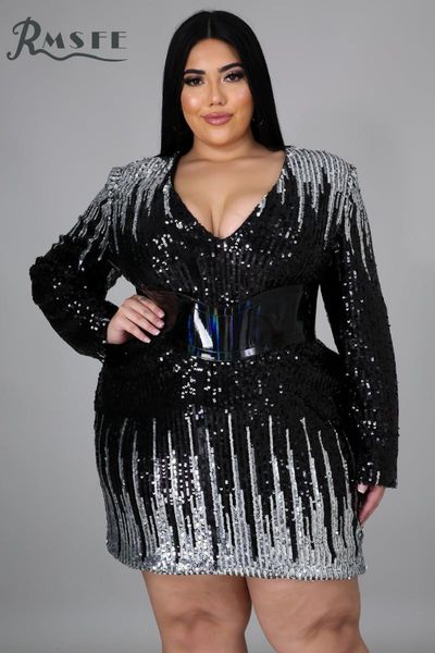 casual dresses rmsfe 2021 european and american women's long sleeve v-neck party large bead piece dress, Black;gray
casual dresses rmsfe 2021 european and american women's long sleeve v-neck party large bead piece dress, Black;gray