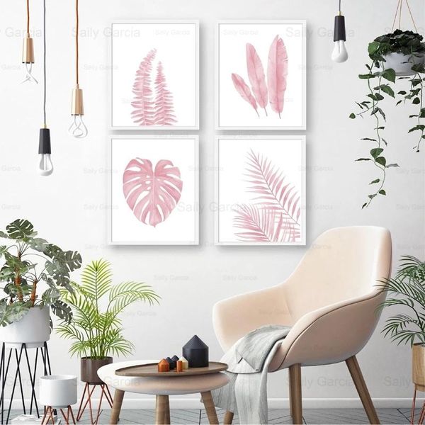 paintings pink plant poster canvas painting leaves feather wallpaper simple art craft nordic print picture for home office decoration
paintings pink plant poster canvas painting leaves feather wallpaper simple art craft nordic print picture for home office decoration