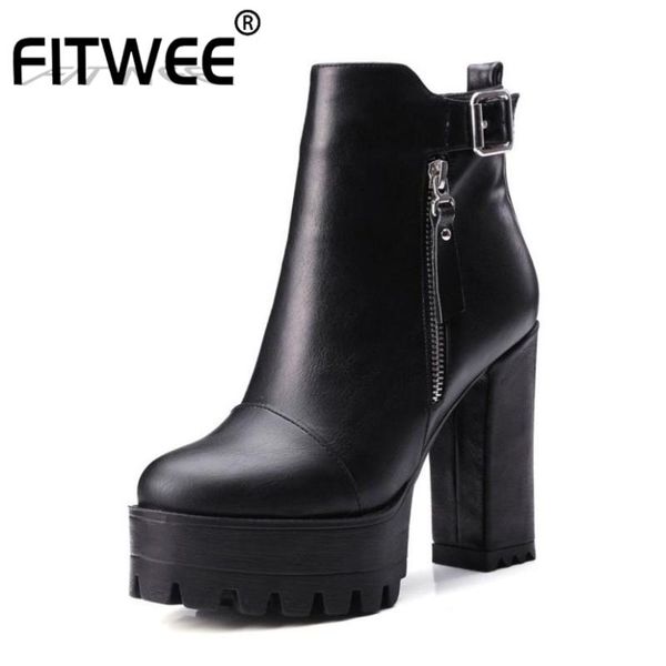 boots fitwee office lady thick high heels women warm fur lined platform club fashion ankle size 32-42, Black
boots fitwee office lady thick high heels women warm fur lined platform club fashion ankle size 32-42, Black