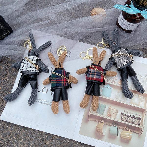 korean cute rabbit doll key chain fashion women bag pendant creative cartoon car accessories gift, Silver
korean cute rabbit doll key chain fashion women bag pendant creative cartoon car accessories gift, Silver