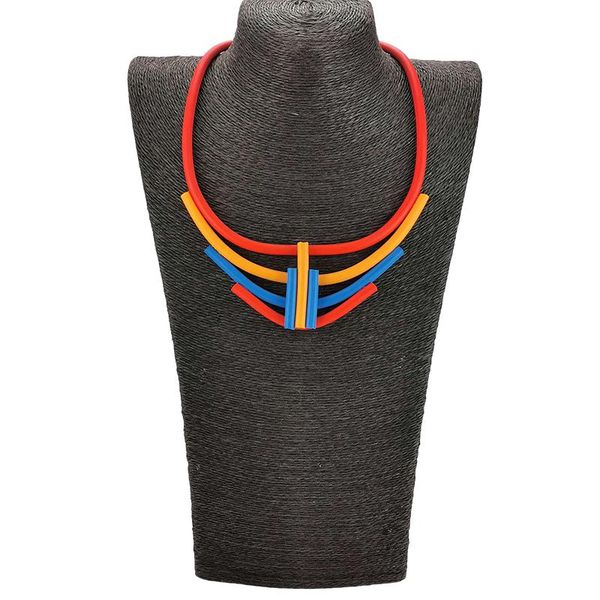 chokers ukebay gothic choker necklaces for women multicolor rubber chain handmade jewelry short party clothes necklace gift, Golden;silver
chokers ukebay gothic choker necklaces for women multicolor rubber chain handmade jewelry short party clothes necklace gift, Golden;silver