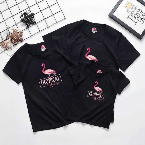 arrival family matching clothes outfits casual cotton flamingo summer short sleeve tshirt daddy mommy and me clothes 210713, Blue
arrival family matching clothes outfits casual cotton flamingo summer short sleeve tshirt daddy mommy and me clothes 210713, Blue