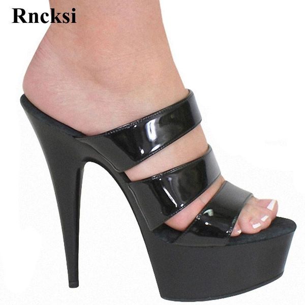 rncksi 15 cm super stilettos splendid with thick shoes bottom catwalk shows female cool slippers, Black
rncksi 15 cm super stilettos splendid with thick shoes bottom catwalk shows female cool slippers, Black