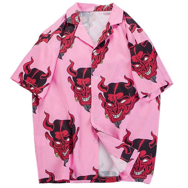 devil hawaiian shirt men 2021 3d print summer beach short sleeve loose harajuku hip hop streetwear men's casual shirts, White;black
devil hawaiian shirt men 2021 3d print summer beach short sleeve loose harajuku hip hop streetwear men's casual shirts, White;black