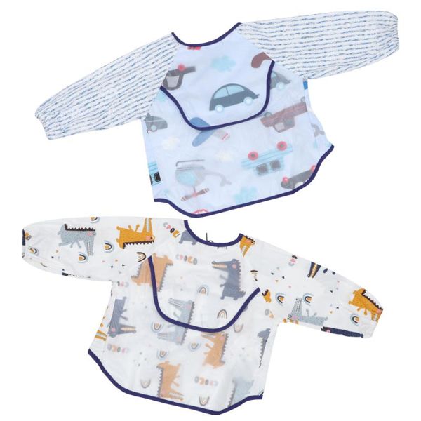 hair accessories 2pcs baby cartoon long sleeve bibs toddler waterproof cotton smock, Slivery;white
hair accessories 2pcs baby cartoon long sleeve bibs toddler waterproof cotton smock, Slivery;white