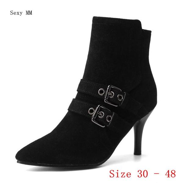 boots spring autumn high heels women ankle woman short heel shoes small plus size 30 - 40 41 42 43 44 45 46 47 48, Black
boots spring autumn high heels women ankle woman short heel shoes small plus size 30 - 40 41 42 43 44 45 46 47 48, Black