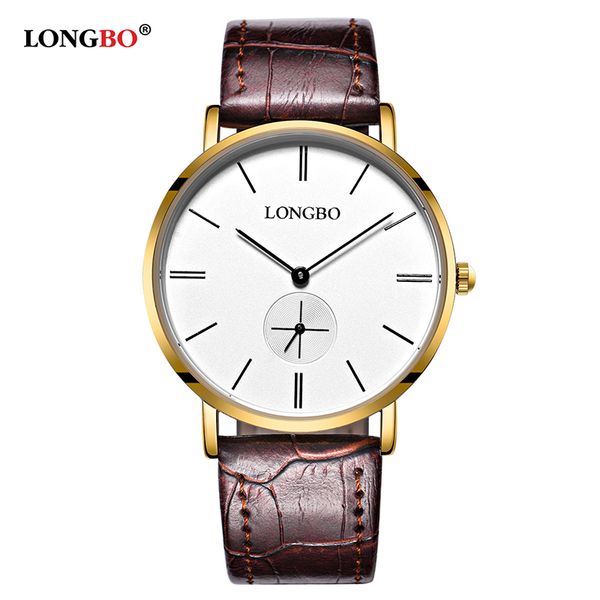 longbo brand fashion lover watches classic men women watch waterproof casual couple wristwatch mujer new hombre reloj gift 803201, Slivery;brown
longbo brand fashion lover watches classic men women watch waterproof casual couple wristwatch mujer new hombre reloj gift 803201, Slivery;brown