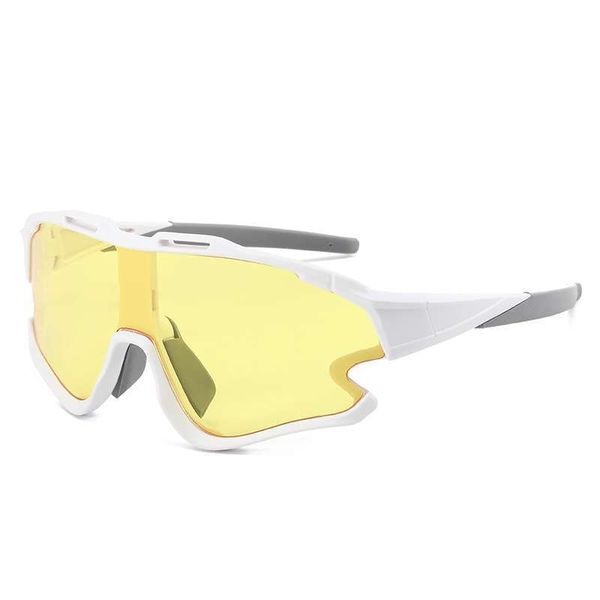 2021 net red pc fashion riding anti fog protective glasses atmospheric uv400, White;black
2021 net red pc fashion riding anti fog protective glasses atmospheric uv400, White;black